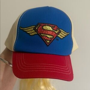 Superhero Girls Cap - Blue and Red